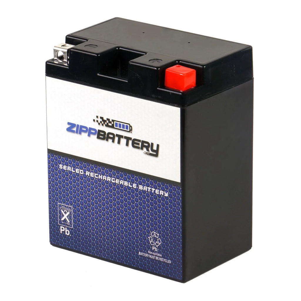 Zipp Battery YTX14AHL- (14AHL- 12 Volt,12 Ah, 210 ) Motorcycle Battery for Suzuki 750cc Gsx-r750 1989