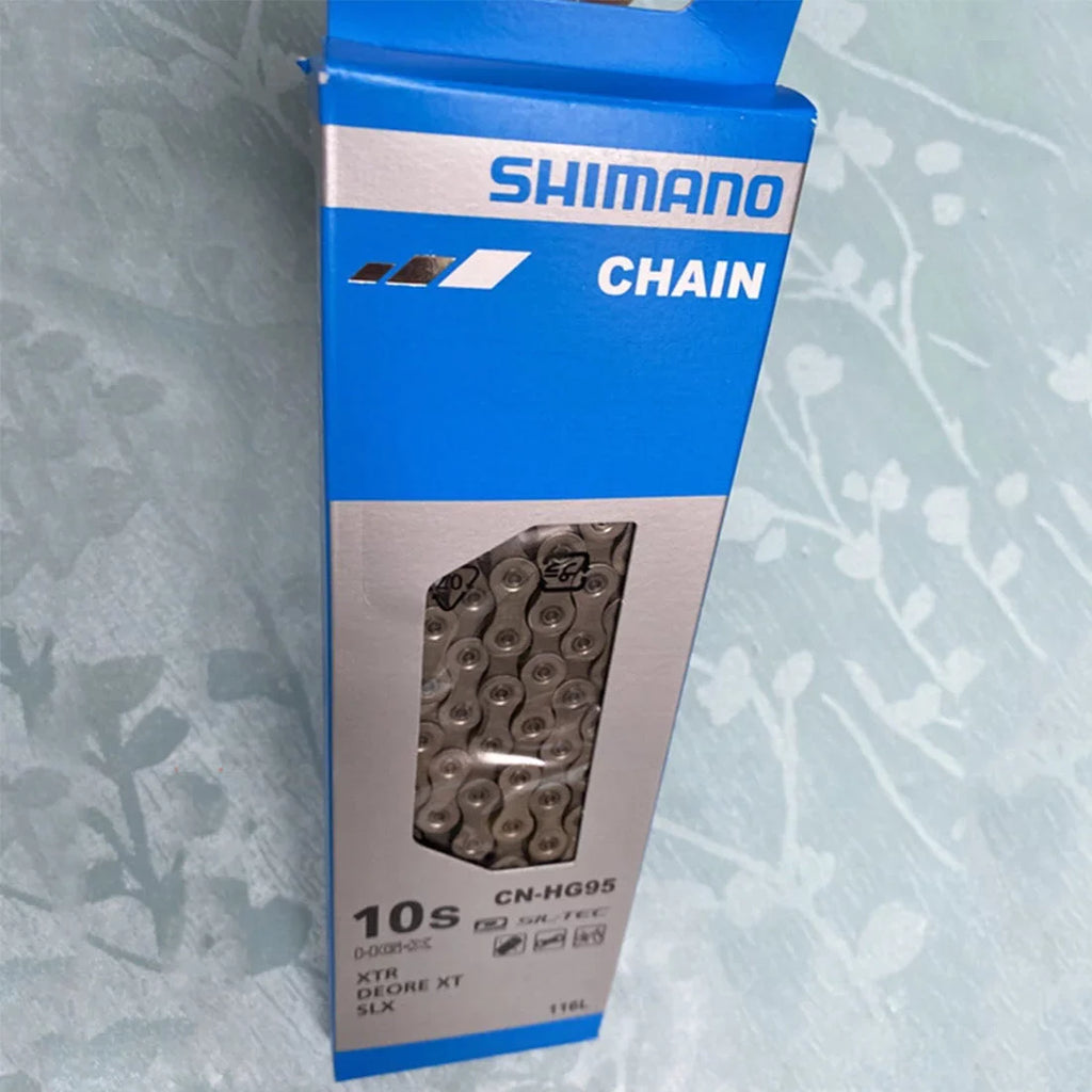 Shimano 10 Speed Chain Deore  -HG95 -X Dyna-Sys  Bike Chains 116 Links