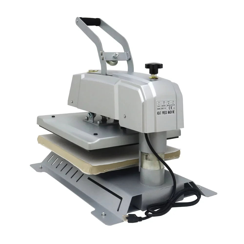 16x20in Semi-Auto Heat Press Machine Magnetic Heat Sublimation Transfer T-Shirt Printing
