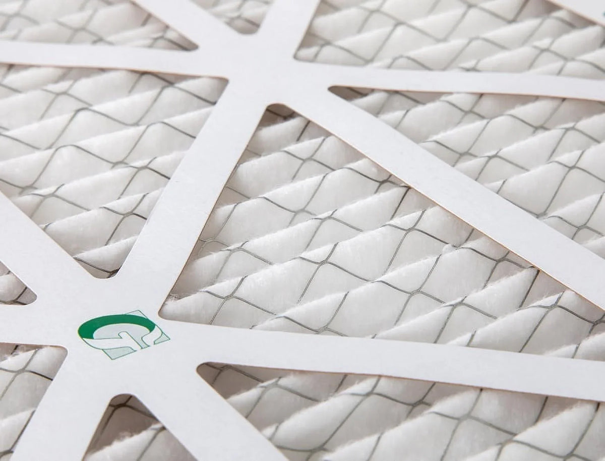 3 Pack of 20x24x2  10 Pleated 2" Inch Air Filters by Glasfloss. Actual Size: 19-3/8 x 23-3/8 x 1-3/4