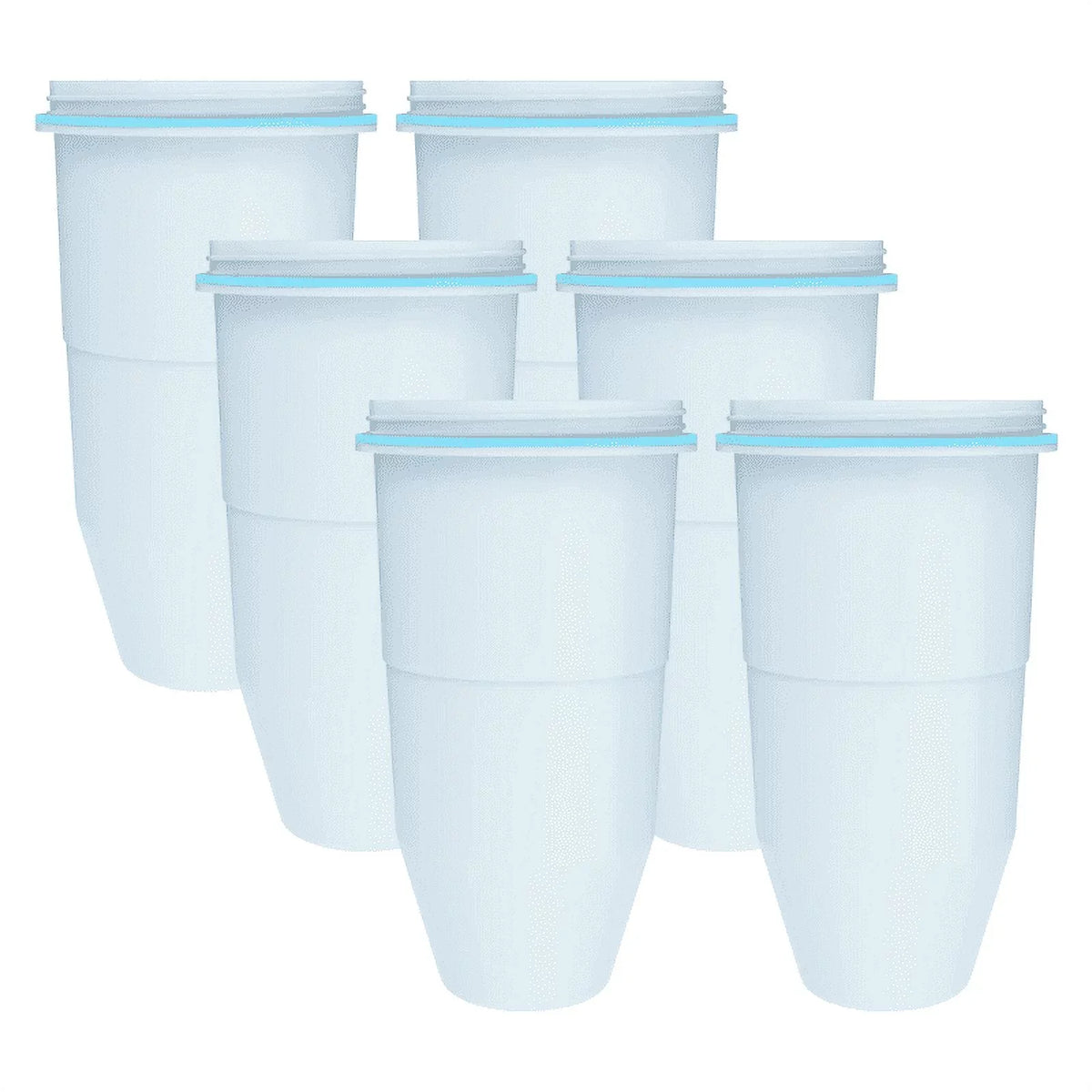 6 Pack  -017 Replacement for ZeroWater® -017 Pitcher Water Filter