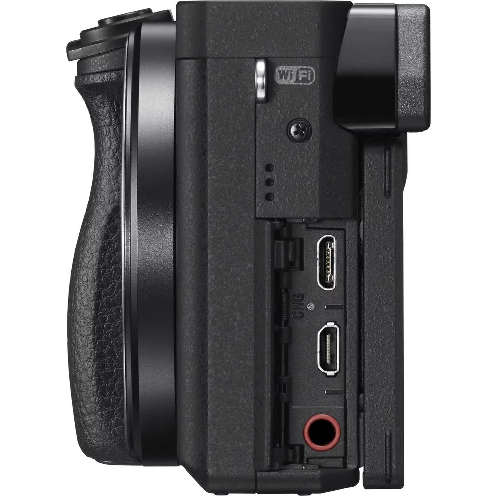 Sony Alpha a6300 Mirrorless Camera Black ILCE6300/B +Soft Bag, Zhiyun-Tech