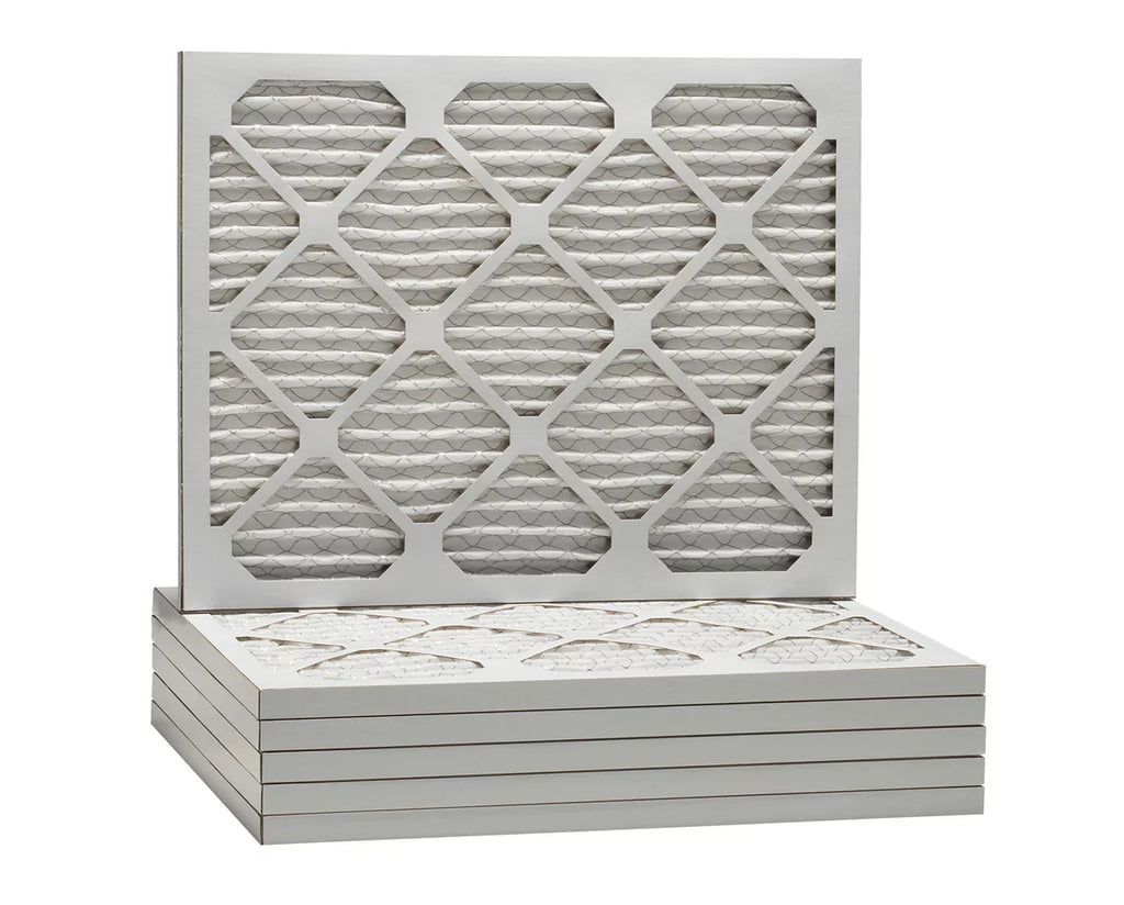 Aerostar 12x20x1   11, Pleated Air Filter, 12x20x1, Box of 6, Made in the