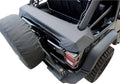 Rampage by RealTruck 960035 Soft Top Storage Boot For Factory & Replacement Soft Tops On 2007-2018 Jeep Wrangler  2-Door, Black Diamond