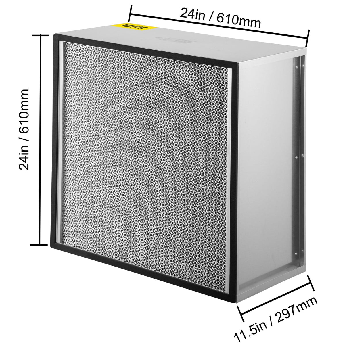 24''x24''x11.5''  Filter for Laminar Flow Hood 99.97% Efficient, 3 Microns