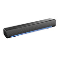 Andoer V-196  Wired Computer Speaker Bar Stereo Subwoofer Powerful  Player Bass Surround Sound Box 3.5mm Audio Input for  Laptop Smartphone Tablet MP3 MP4