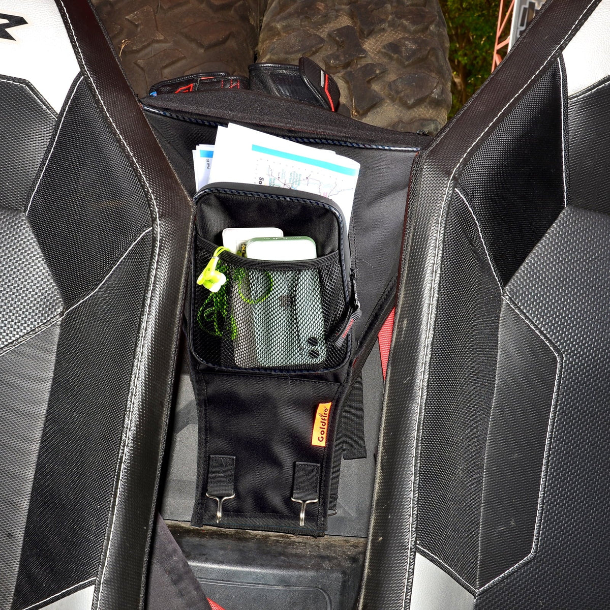 Accessories 1680D  Storage Cab Pack  Center Seat Storage Bag Fits For   1000   800 800S  570 900