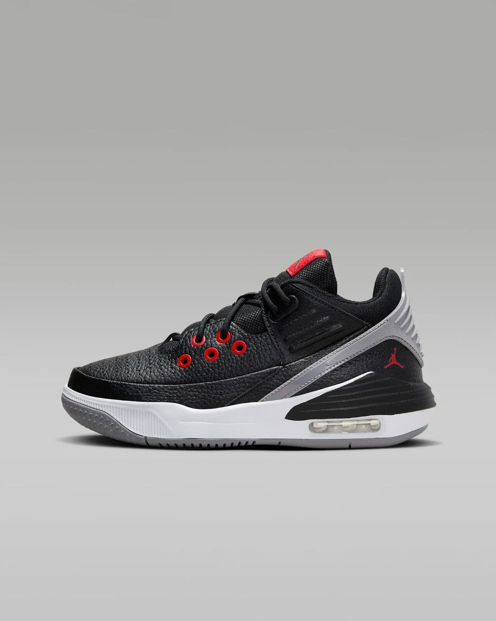 Air Jordan Max Aura 5 DZ4352-061 Older Kids Black/White Basketball Shoes NR4814 (5Y)