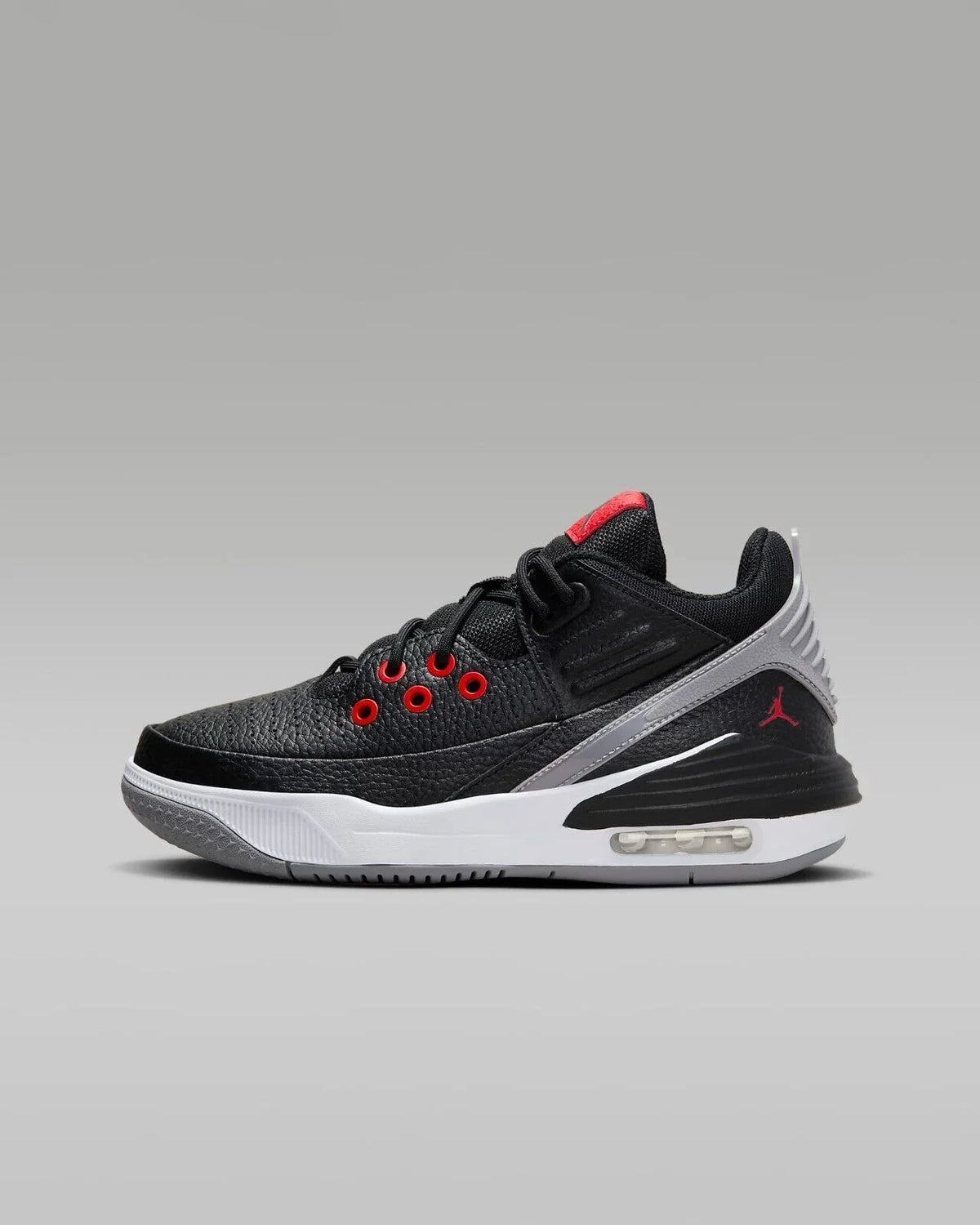 Air Jordan Max Aura 5 DZ4352-061 Older Kids Black/White Basketball Shoes NR4814 (5Y)