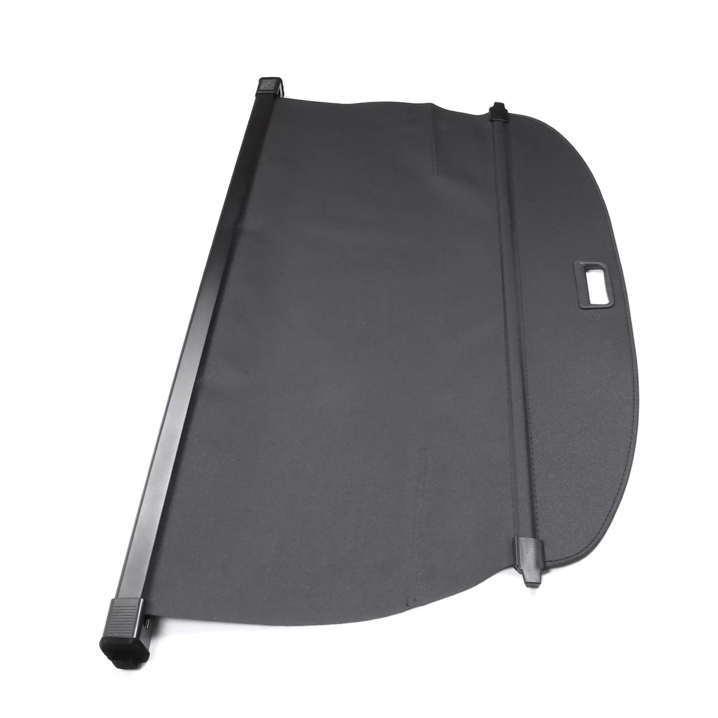 Ikon Motorsports Cargo Cover Compatible With 2021-2023 Nissan Rogue All Models  & Aluminum Rod Black Security Rear Trunk Cover Security Retractable Shield