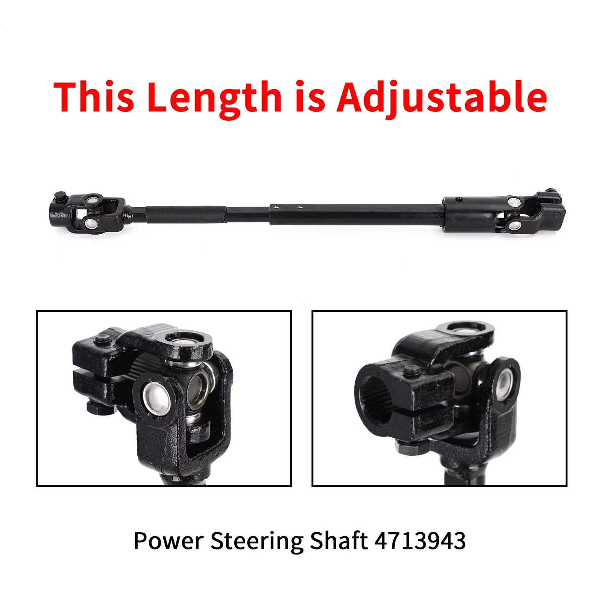 Power Steering Shaft 4713943 JCXJ84 For Jeep Cherokee  1984-1994