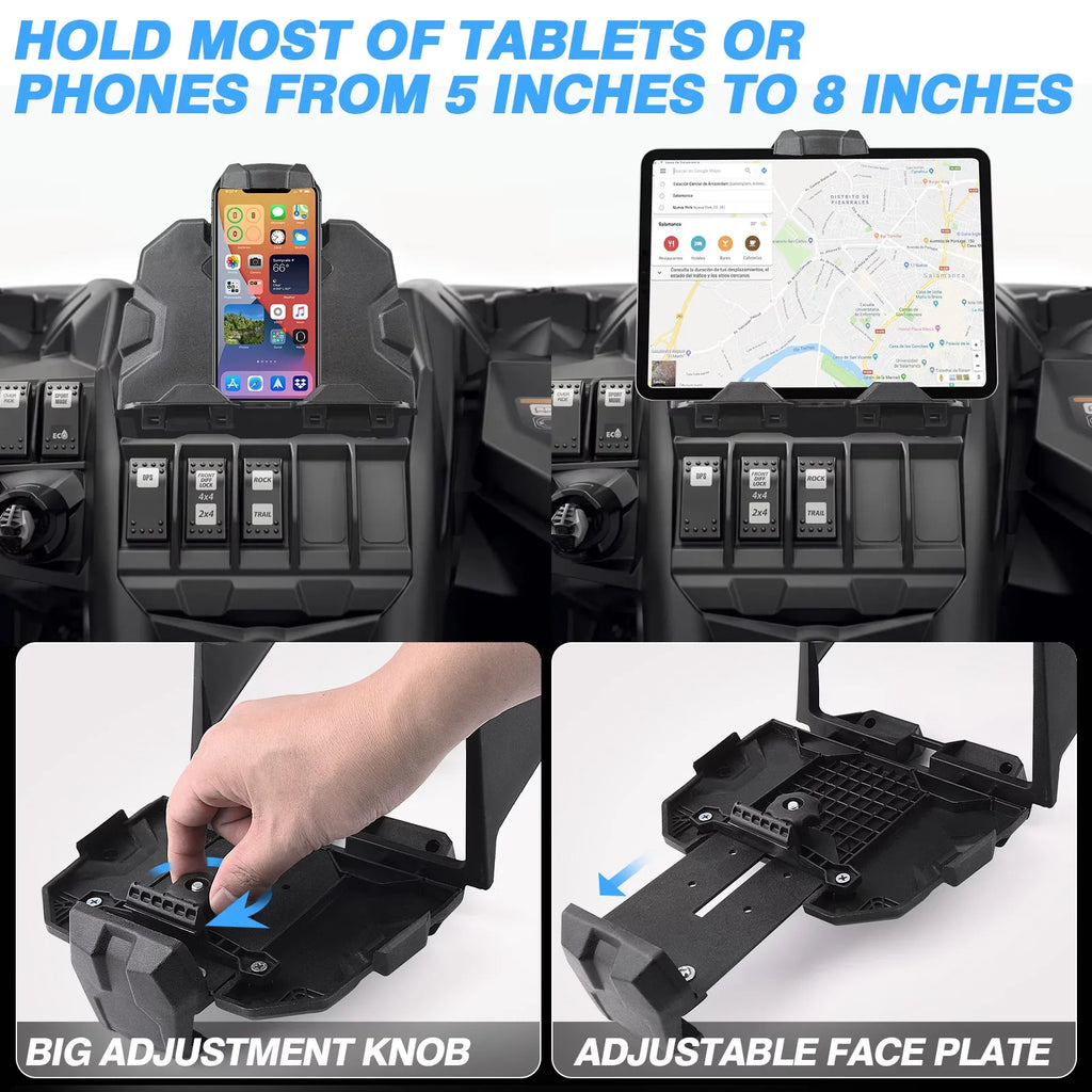 X3 Electronic Device Tablet Holder, Phone Ipad  Holder Storage Box Organizer Tray