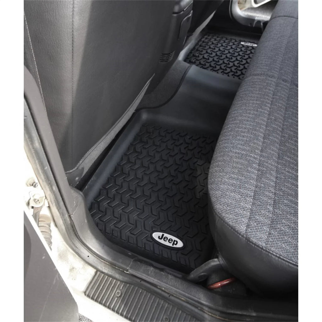 Rugged Ridge by RealTruck | Floor Liner, Rear | Dmc-12950.19 | Compatible with 1984-2001 Jeep Cherokee