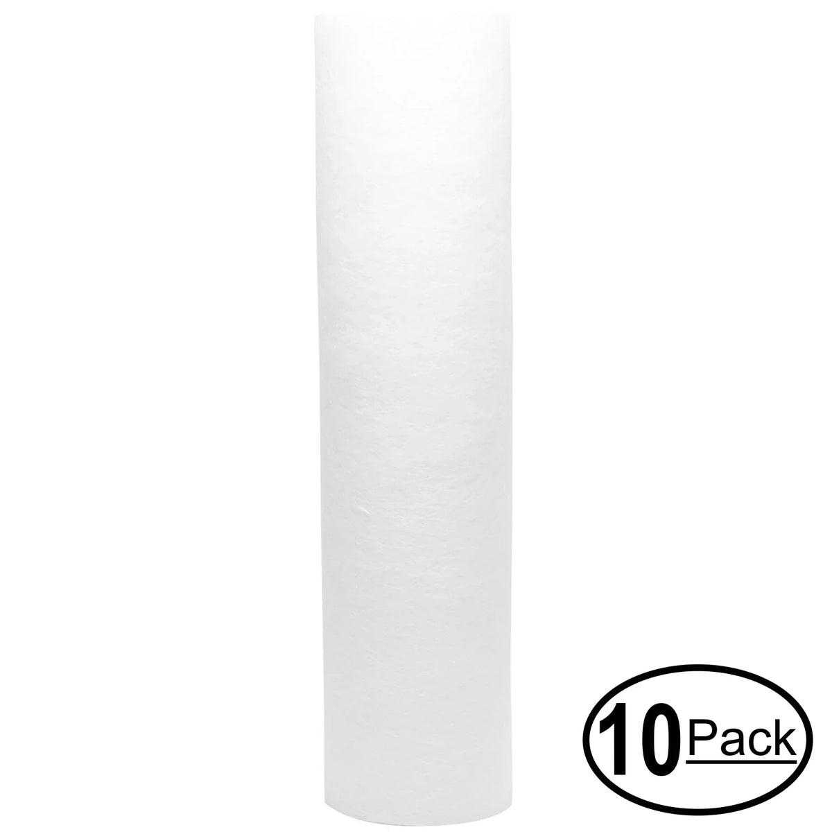 10-Pack Replacement for  - Polypropylene Sediment Filter - Universal 10-inch 5-Micron Cartridge for  - â€“ Electric Pumped Drinking Water System - Denali Pure Brand
