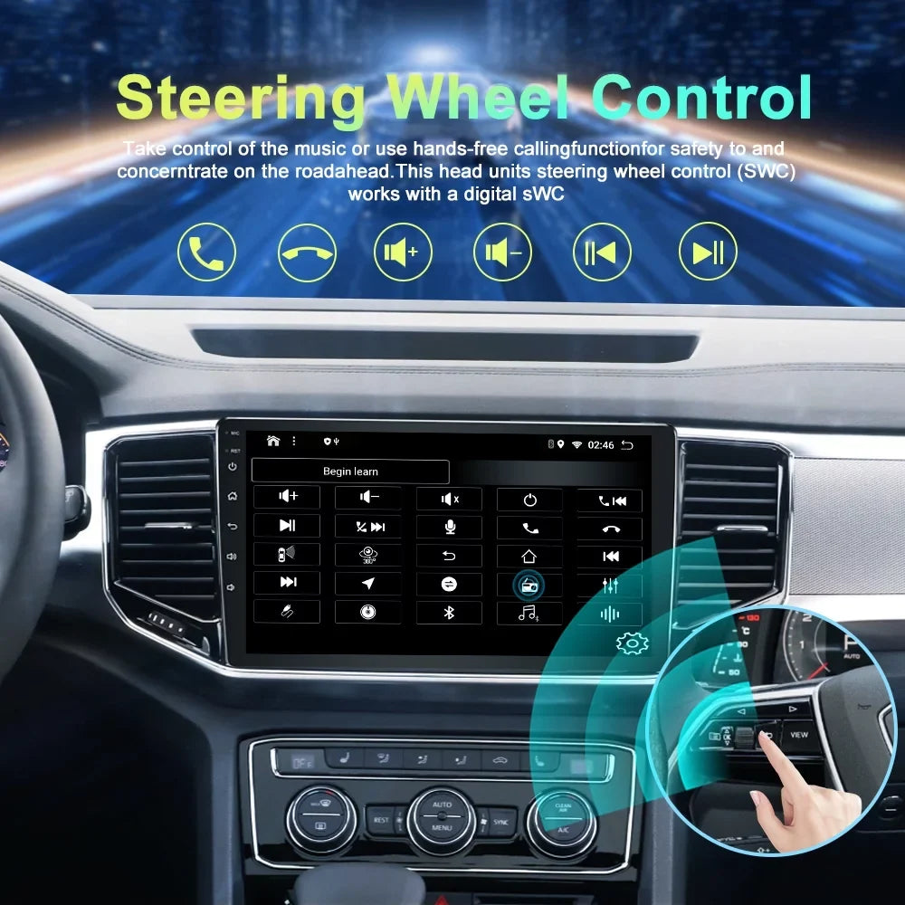 4-64GB Android13 For Honda  1997-2001 Carplay Car Stereo Radio