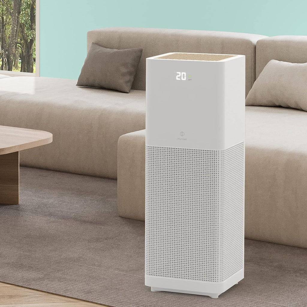 Open Box  M-001W True  13 Filter Air Purifier with Quiet Auto Sleep Mode,White