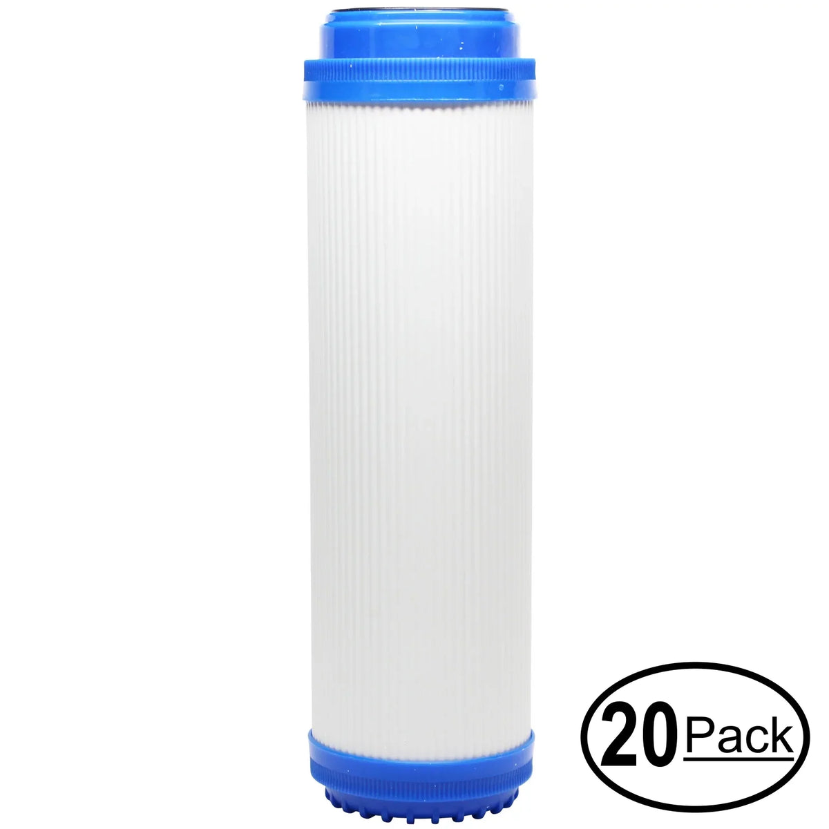 20-Pack Replacement for Expres Water ROUV5D Granular Activated Carbon Filter - Universal 10-inch Cartridge for Express Water 6 Stage  Reverse Osmosis Filtration System - Denali Pure Brand