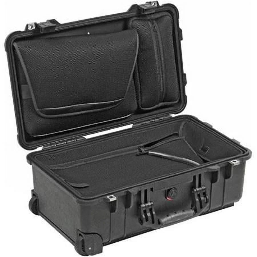 1510LOC  Laptop Overnight Watertight Hard Case with Wheels, Black