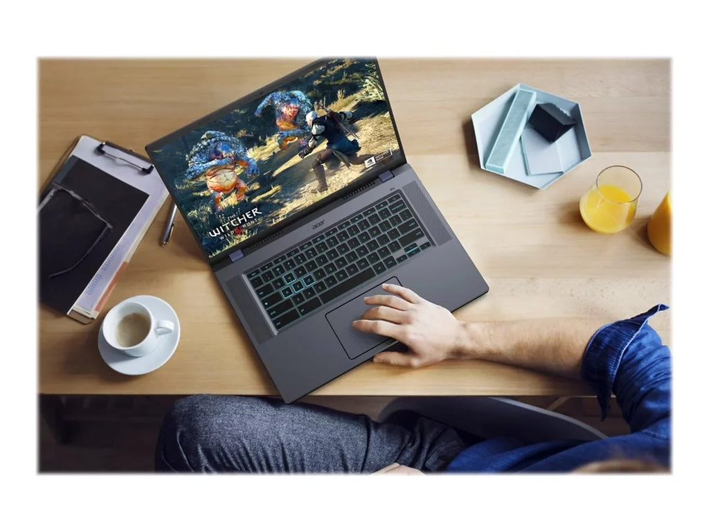 Acer Chromebook 516  CBG516-1H - Intel Core i5 - 1240P / up to 4.4 GHz - Chrome  - Intel Iris Xe Graphics - 16   - 256   NVMe - 16"  2560 x 1600 () @ 120 Hz - Wi-Fi 6E - titanium gray - kbd: