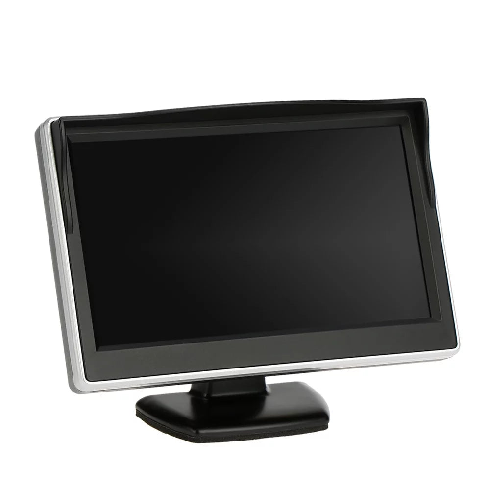 Monitor Yabuy 5 Inch   Display Monitor Car Rear View Backup Reverse System + Parking Camera