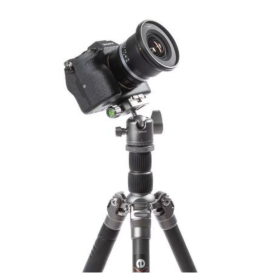 '- Voyager 5-Section Carbon Fiber Travel Tripod/Monopod with -25 Ball Head