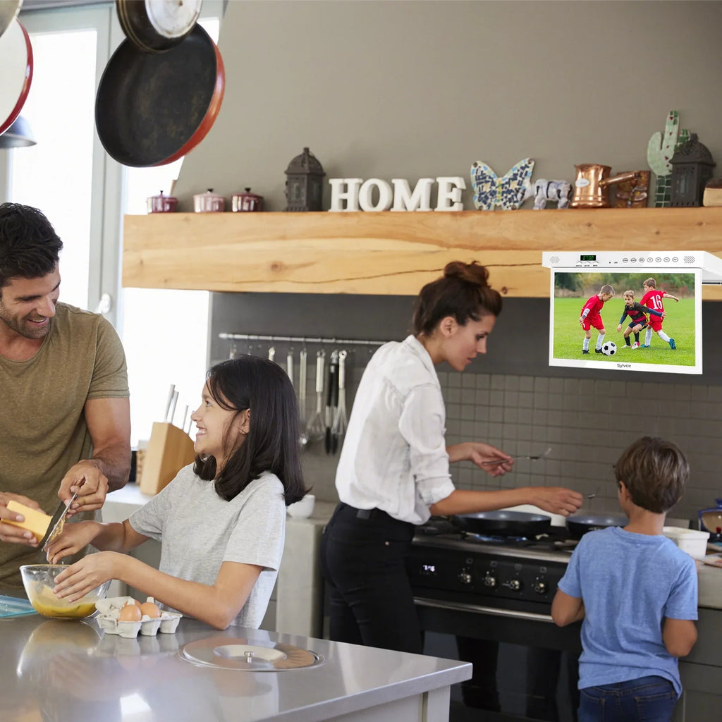 15.6 inch Smart Kitchen , 1080P  Under Cabinet , Smart Android  Built-in Google Play, Support Google Assistant WiFi Bluetooth