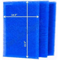 RayAir Supply 16x25 MicroPower Guard Air Cleaner Replacement Filter Pads (3 Pack)