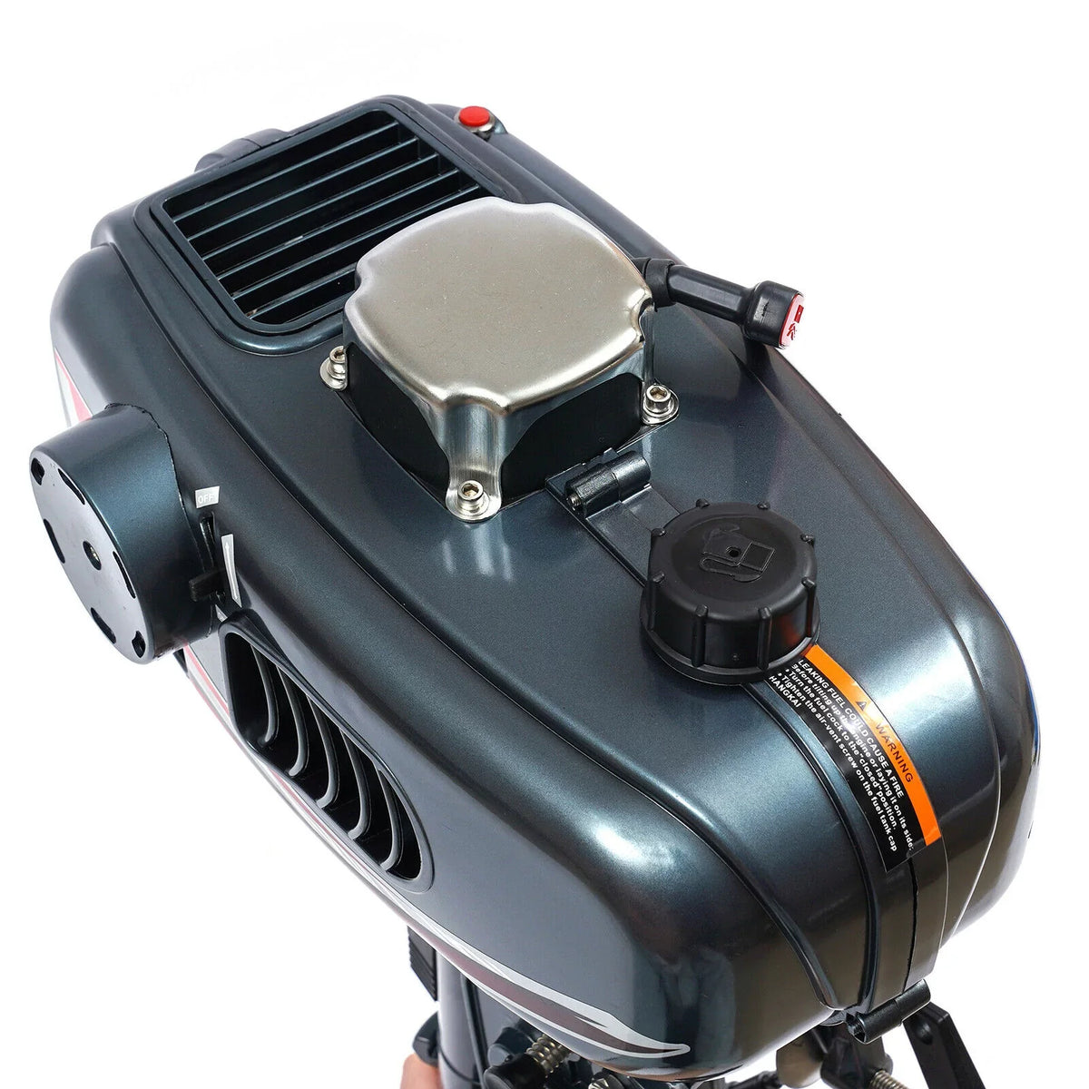 2-Stroke 3.5HP Outboard Motor Fishing Boat Petrol Engine  System 10 Km / H