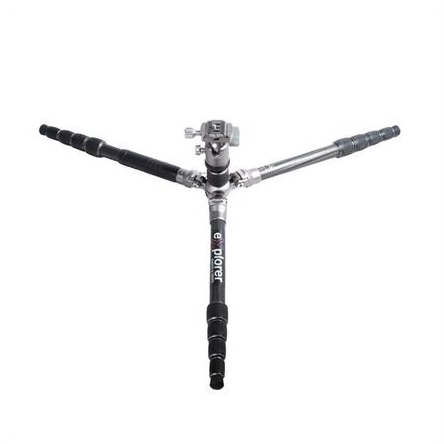 '- Voyager 5-Section Carbon Fiber Travel Tripod/Monopod with -25 Ball Head