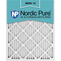 Nordic Pure 17-1-4x26x1ExactCustomM14-6 Exact  14  Furnace Filters, 17.25 x 26 x 1 in. - Pack of 6