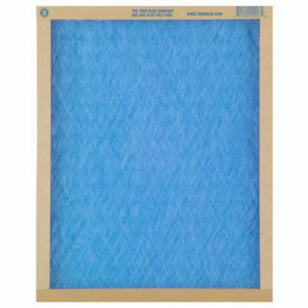 True Blue 118241 18" x 24" x 1" Flat Panel Spun Fiberglass Disposable Furnace Air Filter  2 - Quantity of 12