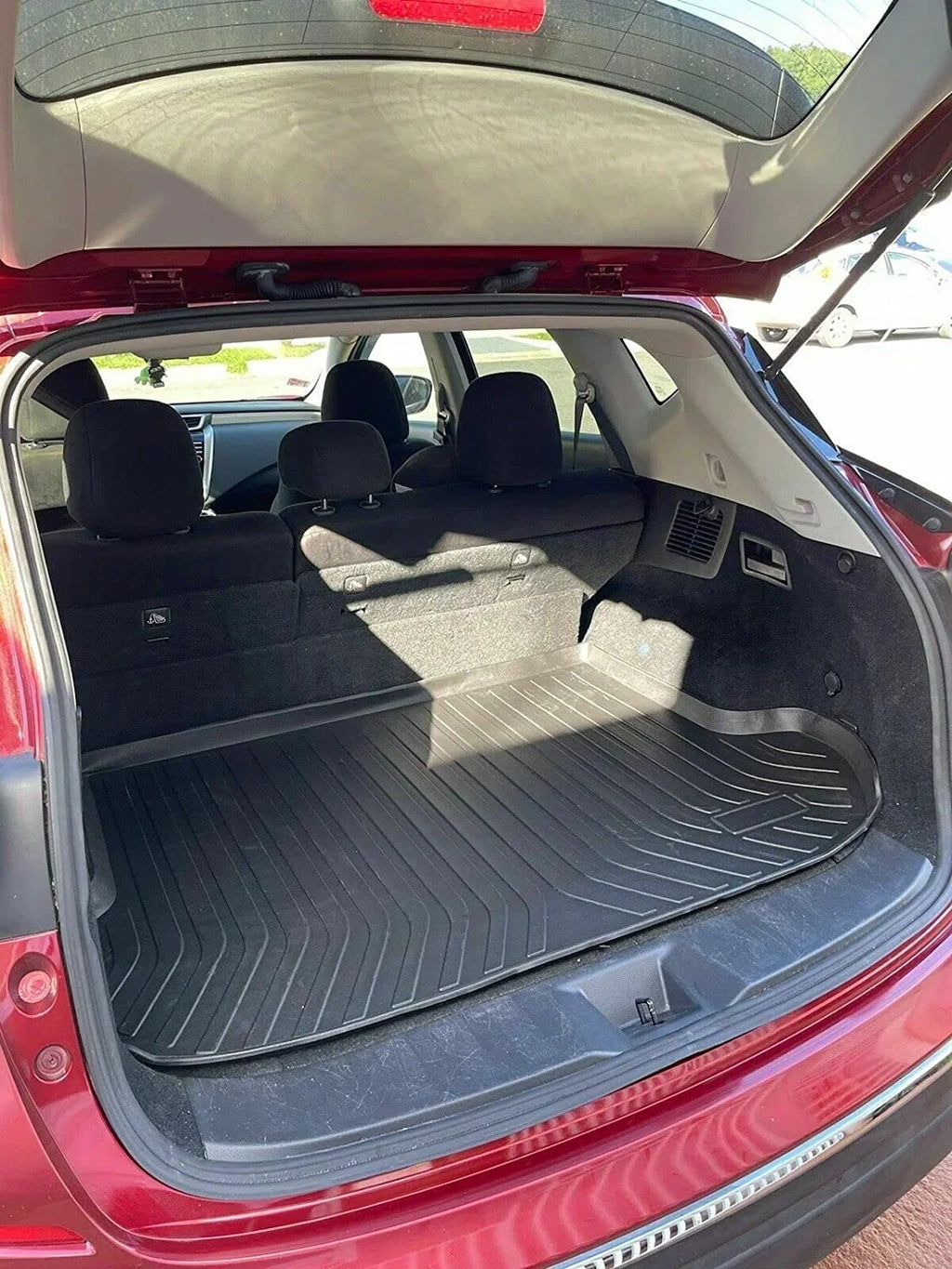 Cargo Liner – Trunk Mat for Nissan Murano 2015-2024 – Weather-Resistant Trunk Mats for Cars with Raised Lip – Non-Slip Car Trunk Mat Rubber – Easy to Install – Laser Pre-Cut Design