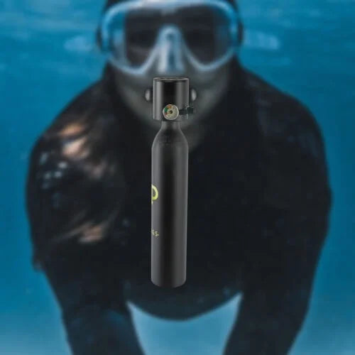 0.13gal Mini Scuba Tank Dive Diving Underwater Breath Device Cylinder Oxygen Set