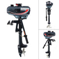 2-Stroke 3.5HP Outboard Motor Fishing Boat Petrol Engine  System 10 Km / H