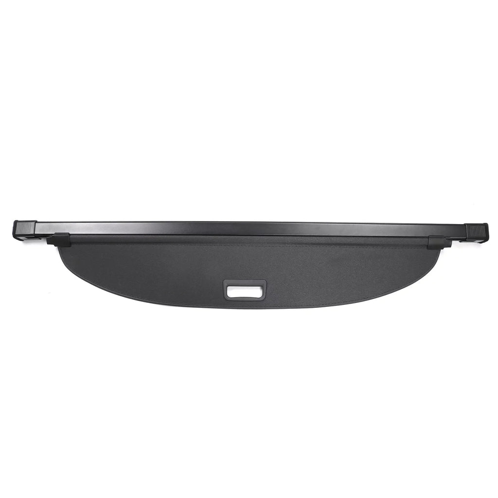 Ikon Motorsports Cargo Cover Compatible With 2021-2023 Nissan Rogue All Models  & Aluminum Rod Black Security Rear Trunk Cover Security Retractable Shield