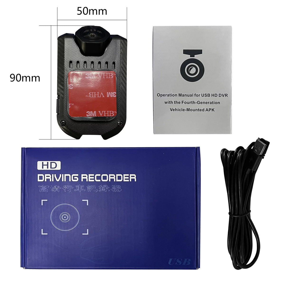 1080P  Dash Camera Car  Night Vision 170 Wide Angle Road Video Recorder Support  Loop Recording
