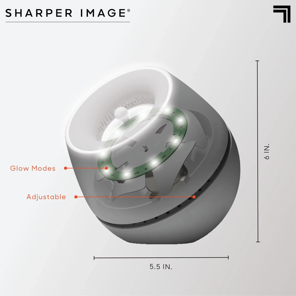 Sharper Image® Sound Soother Wind, White Noise Machine With  Glow
