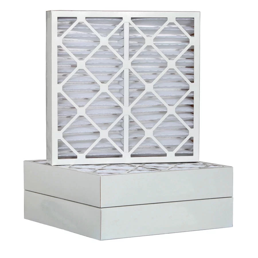 Air Filter Furnace, Purolator Key Pleat Extended Surface Pleated Air Filter, Mechanical  8, Nominal Size 24”H x 24”W x 4”D, Actual Size 23-3/8" Height x 23-3/8" Width x 3-3/4" Depth, (Pack of 3)