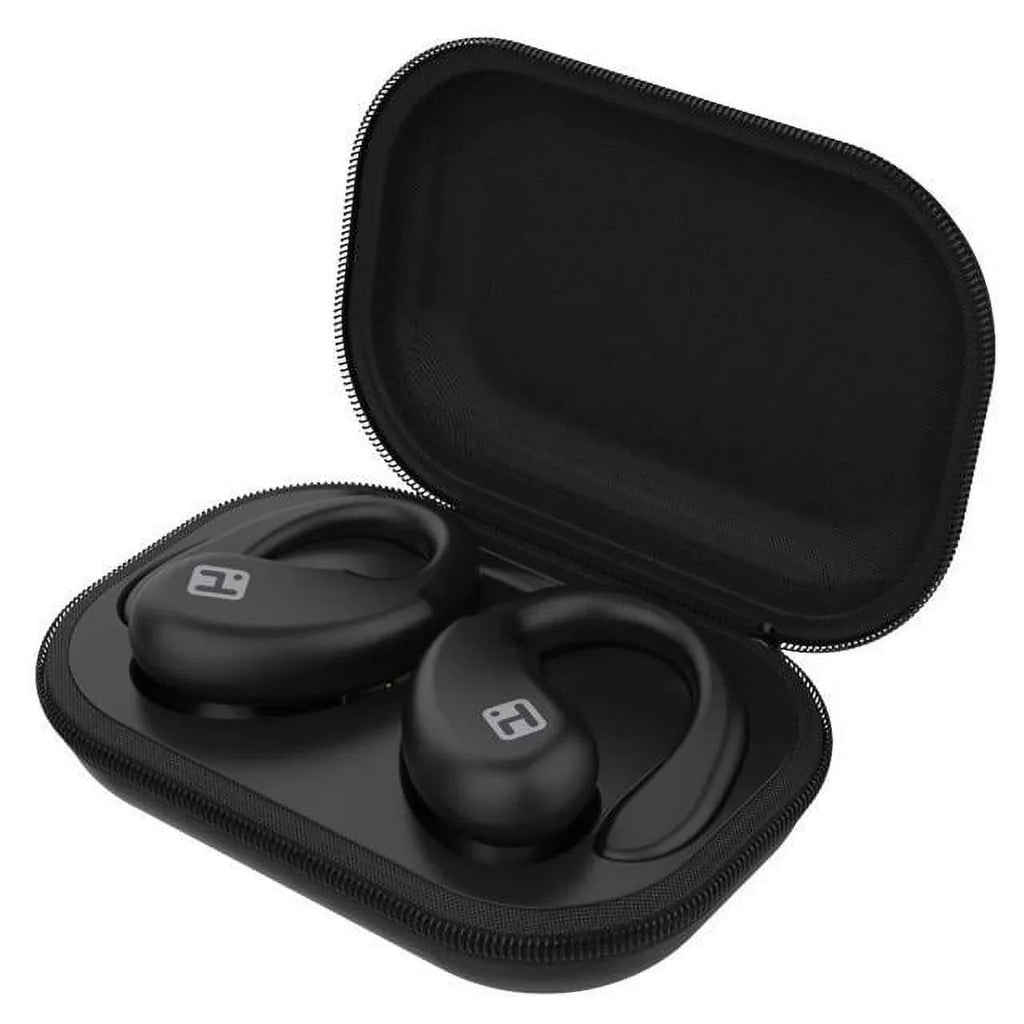 '-33 Bluetooth  Zip-Case Earbuds with Sporty Secure Fit and Ergonomic Design (-204)