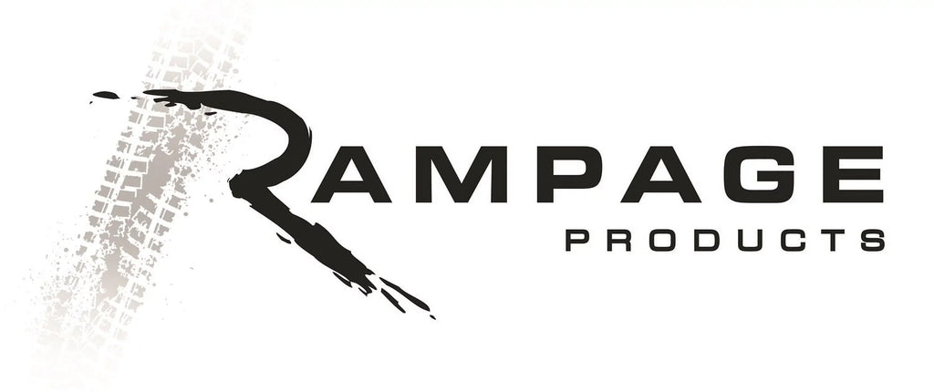 Rampage by RealTruck 89835 Factory Replacement Door Skins With Frames For 1997-2006 Jeep Wrangler , Black Diamond