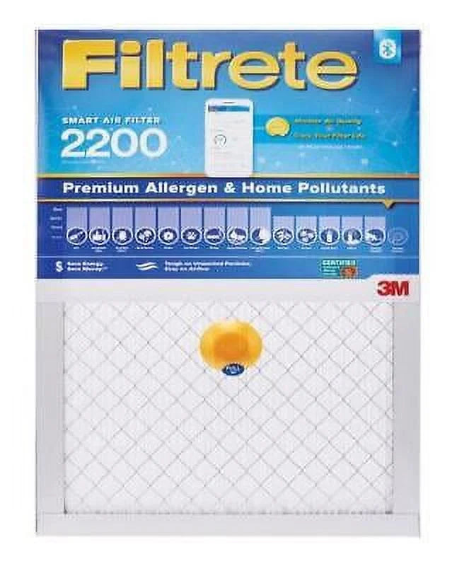 3M Filtrete 16 in. W X 25 in. H X 1 in. D Fiberglass 13  Pleated Smart Air Filter (Pack of 4)