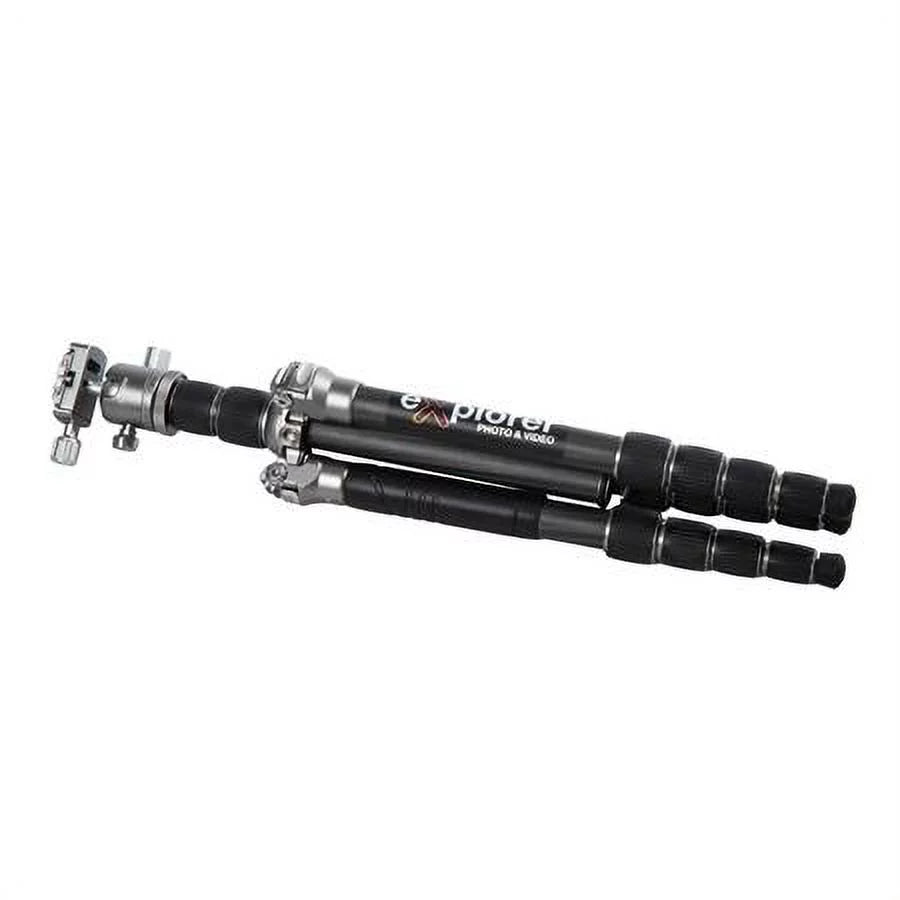 '- Voyager 5-Section Carbon Fiber Travel Tripod/Monopod with -25 Ball Head