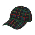 Balery Baseball Cap Adjustable Size for Running Workouts and Outdoor Activities All Seasons Dad Hat(Buffalo Plaid Dark Green)