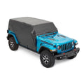 07-18 Jeep Wrangler 4 Dr Trail Cover Black Fits select: 2015-2019,2021