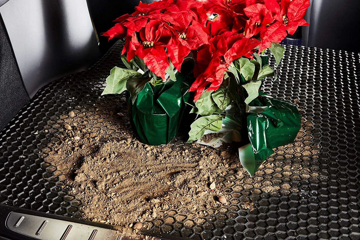 Cargo/Trunk Mat Accessories Compatible with  X3 - with Cargo Tie Down Rails - All Weather - Heavy Duty - (Made in ) - 2022