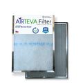 Airteva , Furnace Filter With (1) Biosponge Plus Replacement Pad (14 X 20 x 1) Actual Size: 13 1/2 x 19 1/2 x 3/4"
