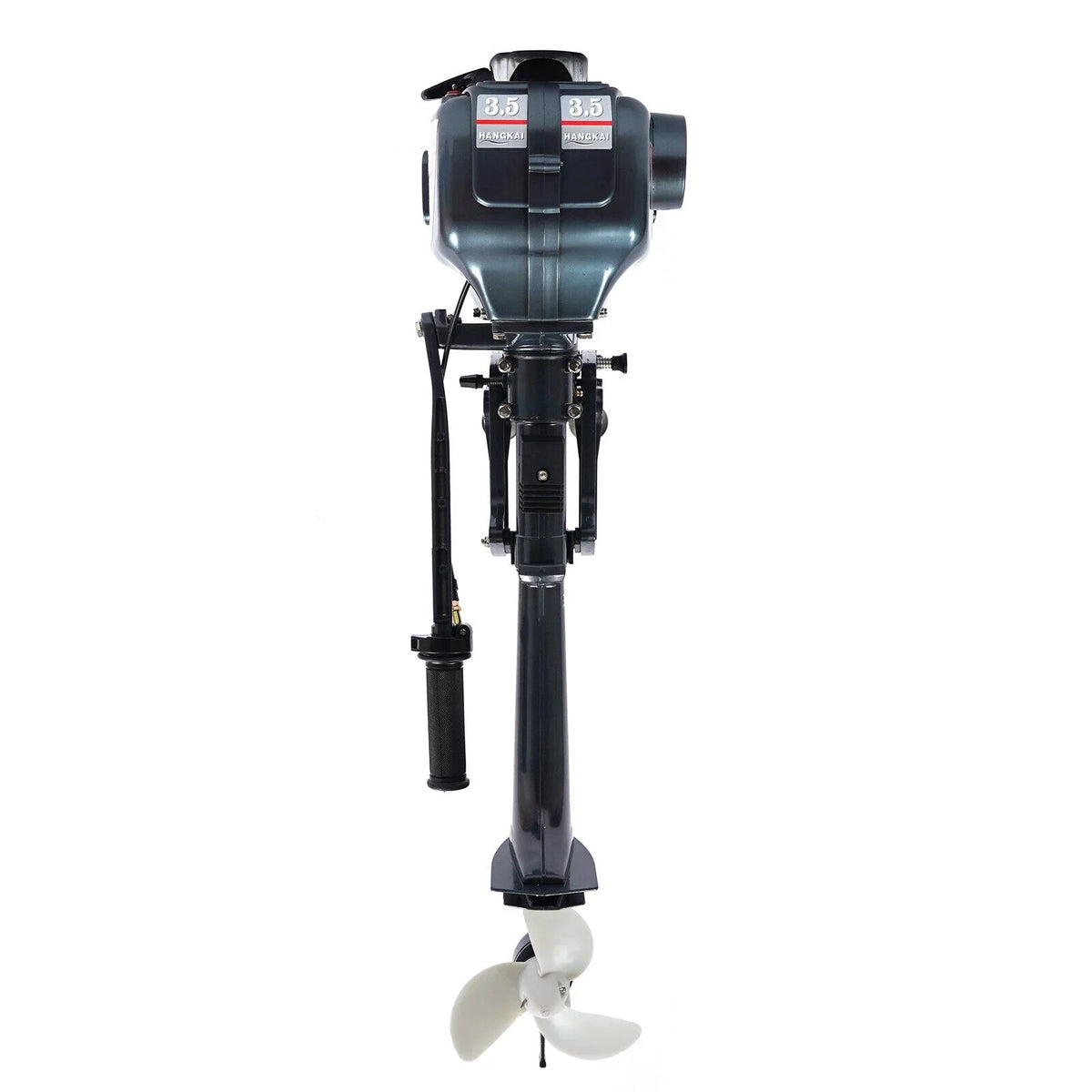 2-Stroke 3.5HP Outboard Motor Fishing Boat Petrol Engine  System 10 Km / H