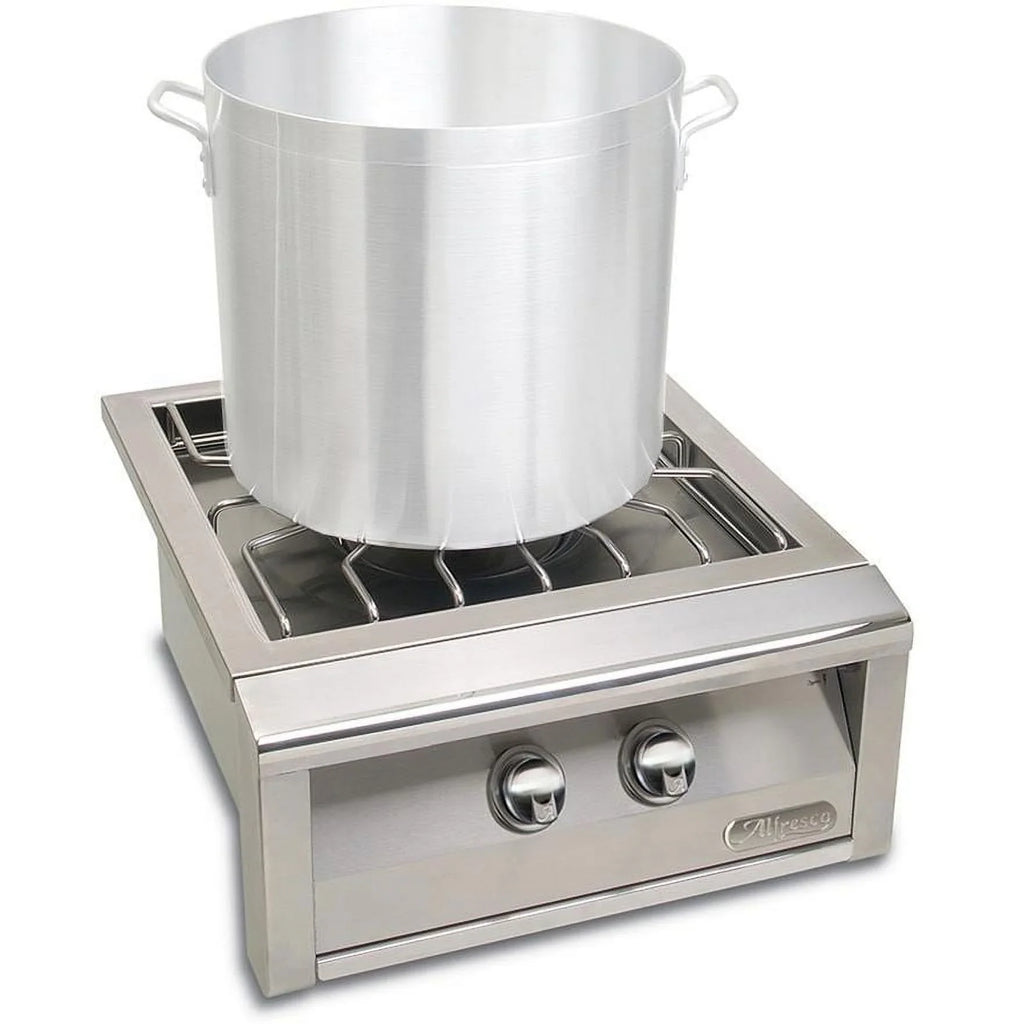 Alfresco 24-Inch Propane Gas Versa Power Cooking System - -