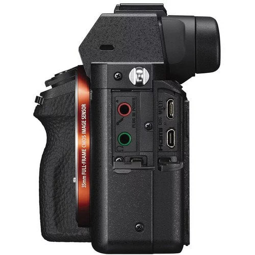 Sony Alpha a7  Mirrorless Camera ILCE7M2/B With Soft Bag, Tripod, Additional Battery, 64GB Memory Card, Card Reader , Plus Essential Accessories