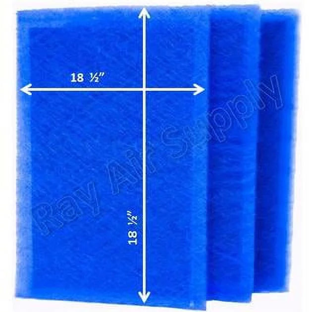 20x21 Replacement Filter Pads Compatible with MicroPower Guard Air Cleaner (3 Pack)
